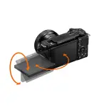 CÁMARA DIGITAL SONY ZVE10K PARA VLOGS + LENTE E PZ 16-50MM F3.5-5.6 OSS II ZVE10KBQE38